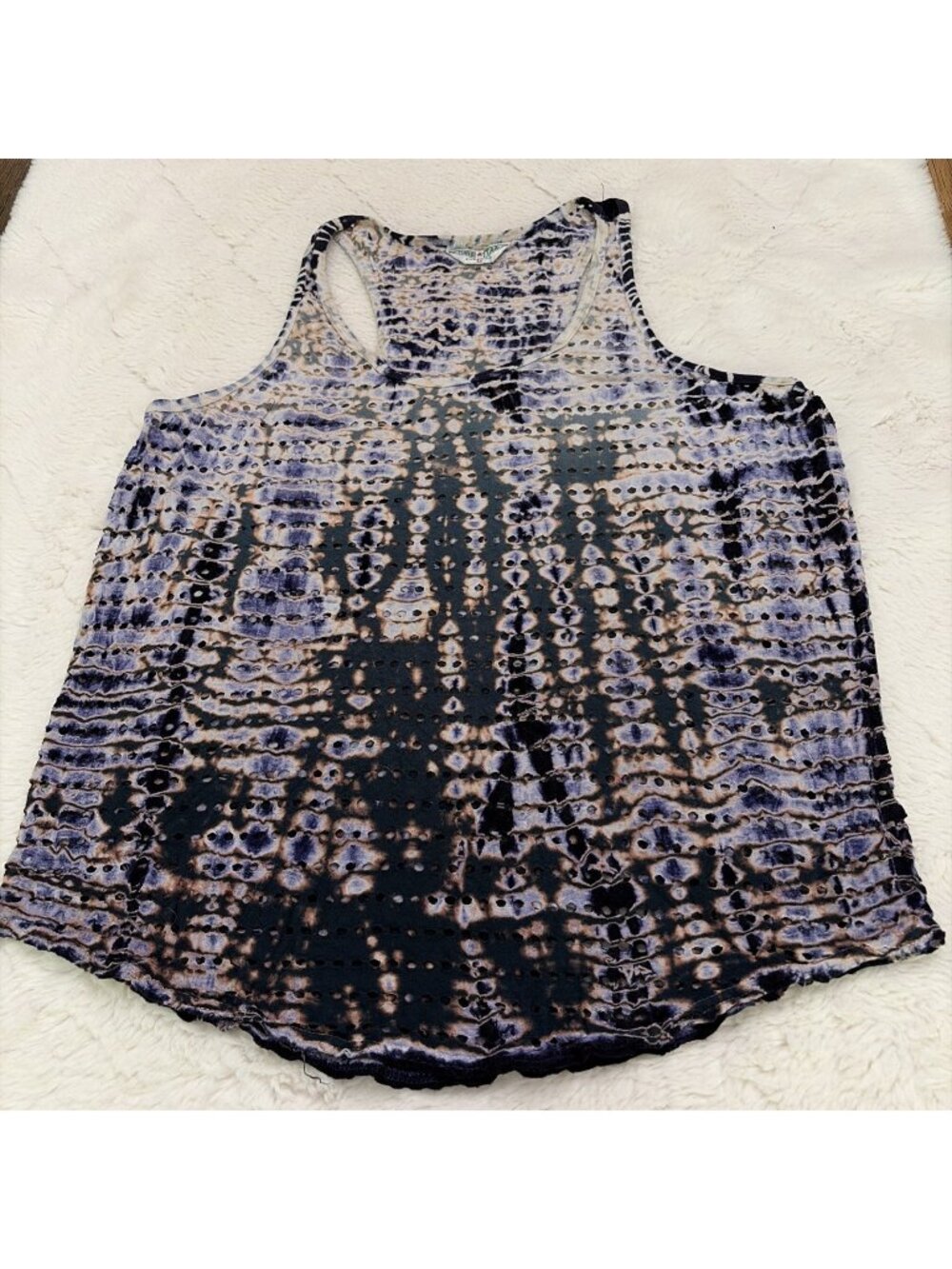 Hardtail Forever Women’s Medium Tie-Dye Tank Top Sheer
